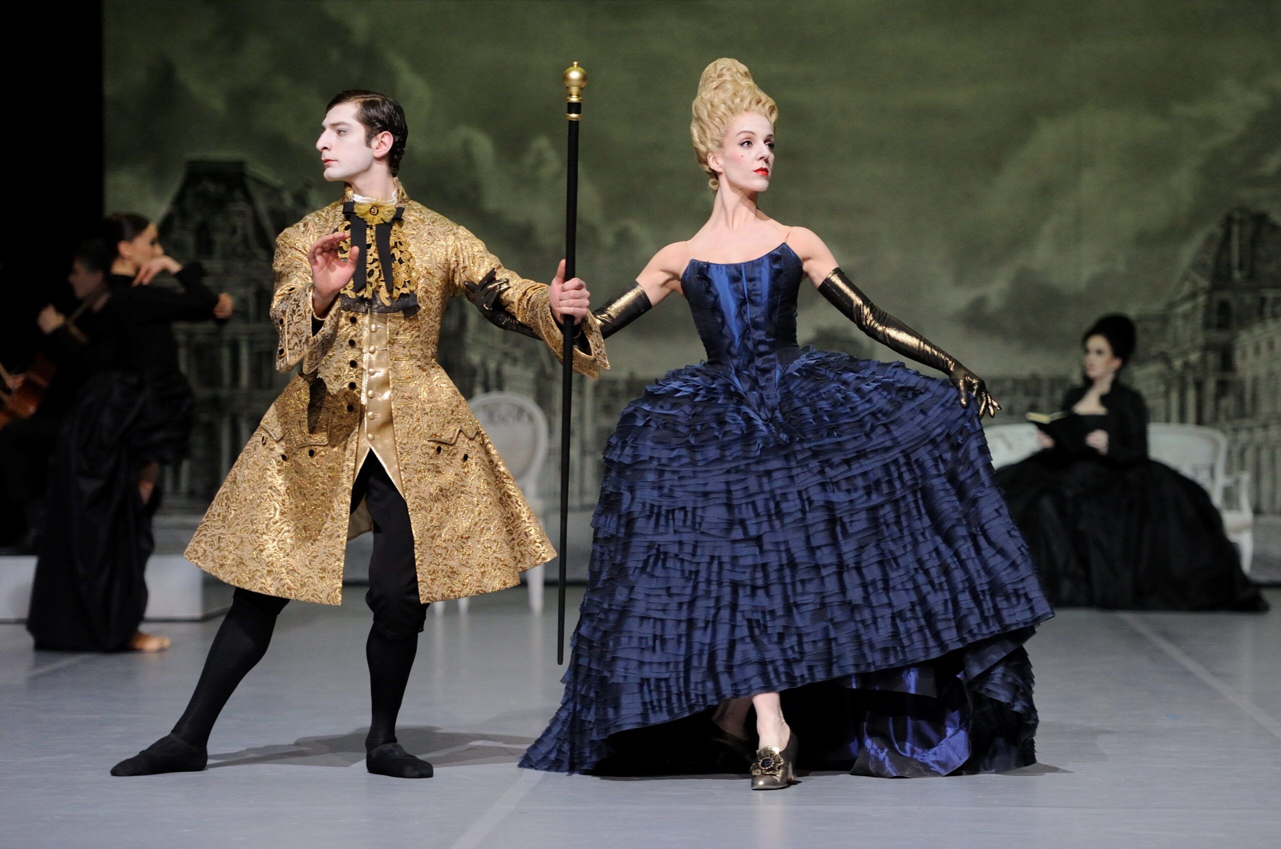 Arman Zazyan and Oihane Herrero in Das Fräulein von S., Stuttgart Ballet